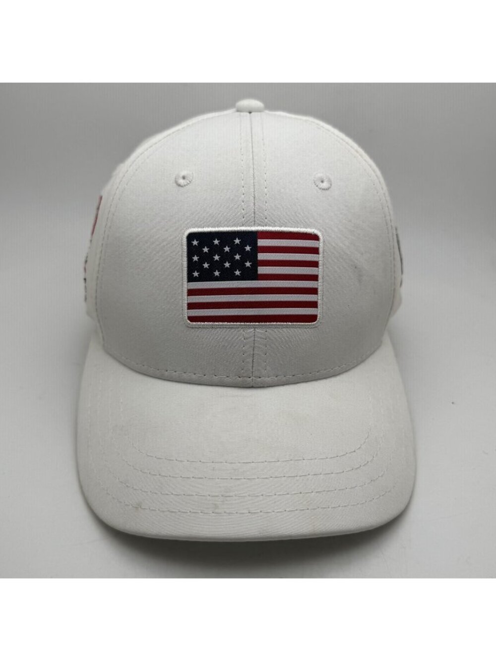 PGA TOUR U.S. LBM Charity Tournament Golf Hat Cap Pukka White USA Flag